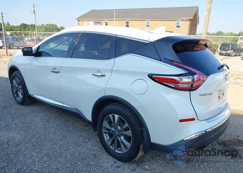2018 Nissan Murano Sl из США, поврежденный, VIN 5N1AZ2MG9JN158253